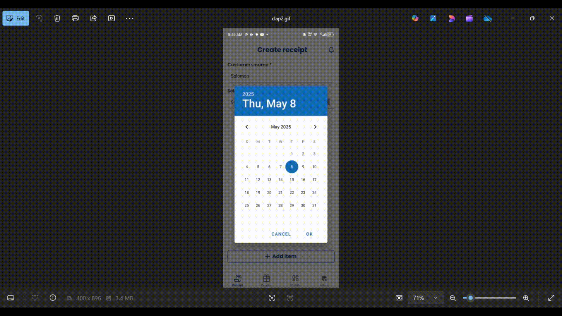 Sabistock (Inventory Management System)